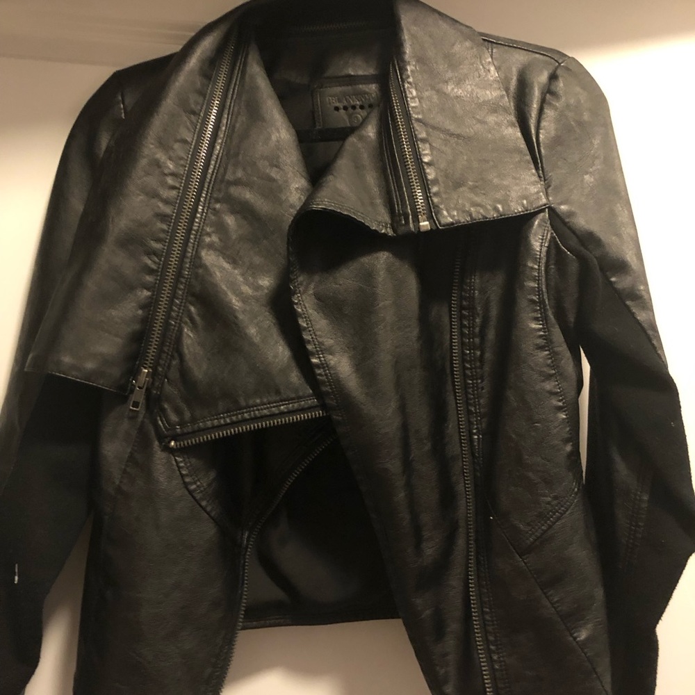 Blank NYC faux leather jacket